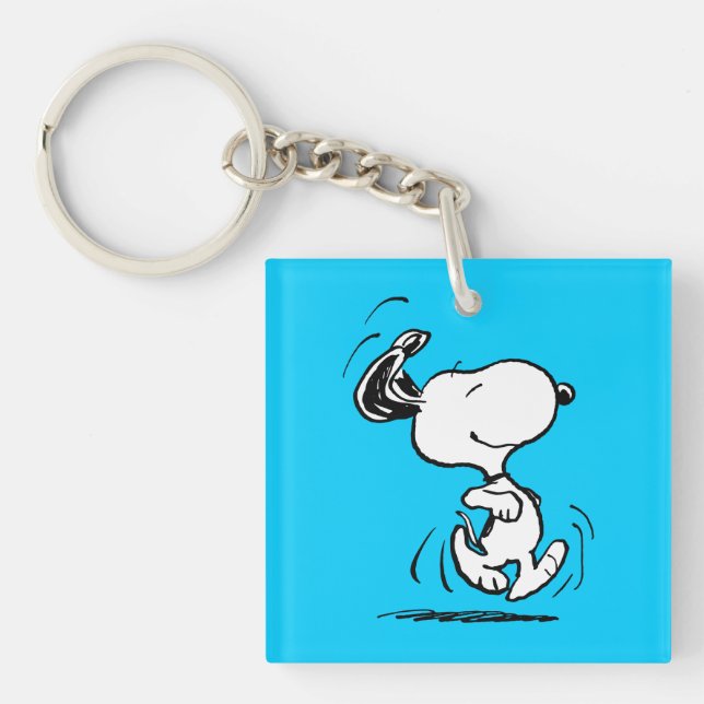 Peanuts | Snoopy Happy Dance Key Ring (Front)