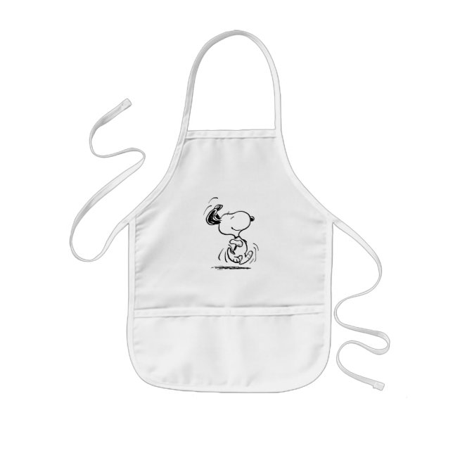 Peanuts | Snoopy Happy Dance Kids Apron (Front)