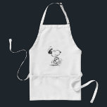 Peanuts | Snoopy Happy Dance Standard Apron<br><div class="desc">Snoopy is the loveable pet beagle of Charlie Brown in the comic strip Peanuts by Charles M. Schulz. Check out this cute Peanuts design featuring this loveable dog.</div>