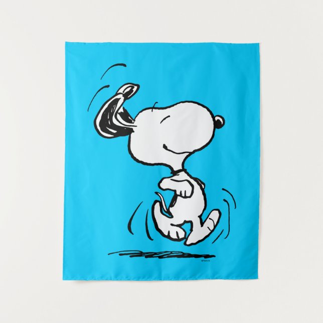 Peanuts | Snoopy Happy Dance Tapestry (Front)