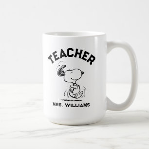 Peanuts Snoopy Happy Dance Teacher Coffee Mug