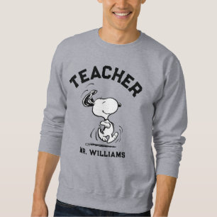 Peanuts   Snoopy Happy Dance Teacher Sweatshirt
