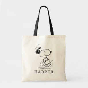 Peanuts Snoopy Happy Dance Tote Bag
