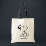 Peanuts | Snoopy Happy Dance Tote Bag<br><div class="desc">Carry joy wherever you go with this Peanuts tote bag featuring Snoopy in his iconic happy dance pose. Perfect for shopping,  daily use,  or as a fun gift,  this bag combines practicality with the playful spirit of Snoopy. A must-have for any Peanuts fan!</div>
