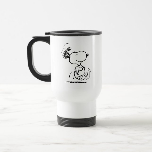 Peanuts | Snoopy Happy Dance Travel Mug (Left)