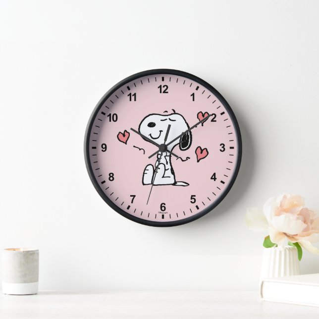 Peanuts | Snoopy Hearts Clock (Home)