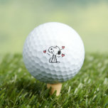 Peanuts | Snoopy Hearts Golf Balls<br><div class="desc">Check out this fun Peanuts design featuring Snoopy.</div>