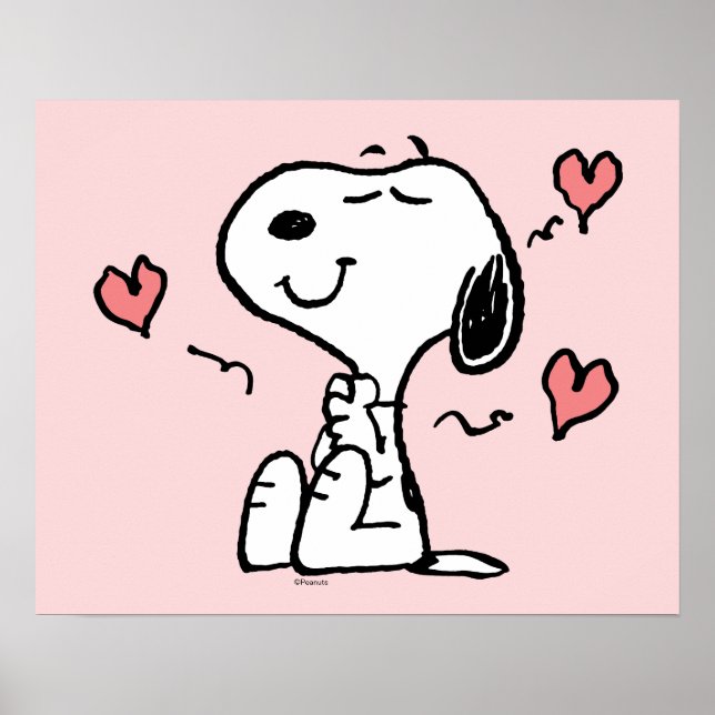 Peanuts | Snoopy Hearts Poster (Front)