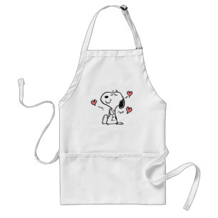 Peanuts   Snoopy Hearts Standard Apron