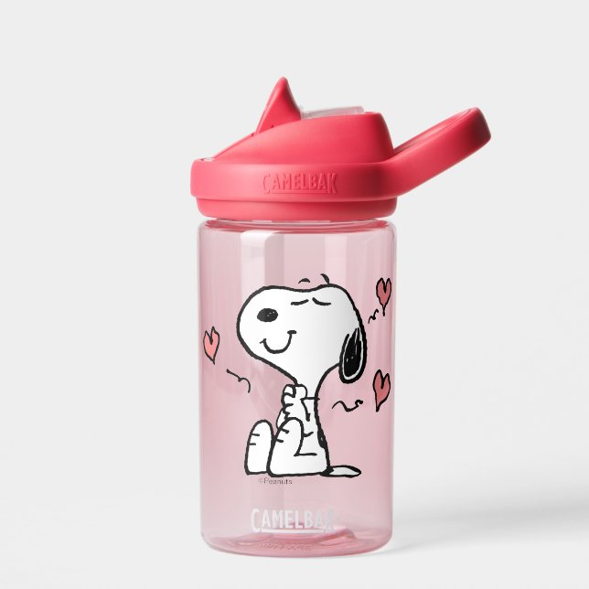 Peanuts | Snoopy Hearts Water Bottle (Left)