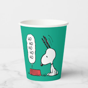 Peanuts   Snoopy Ho Ho Ho Food Dish Paper Cups