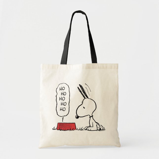 Peanuts | Snoopy Ho Ho Ho Food Dish Tote Bag (Front)