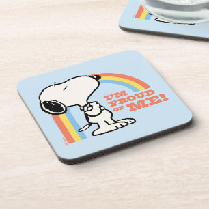 Peanuts   Snoopy I'm Proud of Me Coaster