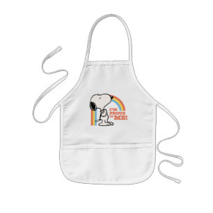 Peanuts Snoopy I'm Proud of Me Kids Apron