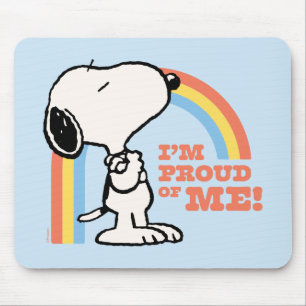 Peanuts   Snoopy I'm Proud of Me Mouse Mat