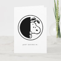 Peanuts | Snoopy Just Saying Hi | Add Your Photo