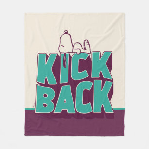 Peanuts   Snoopy Kickback Fleece Blanket