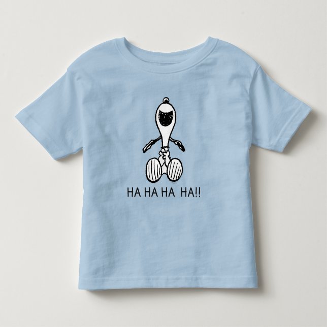 Peanuts | Snoopy Laughs Toddler T-Shirt (Front)