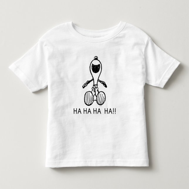 Peanuts | Snoopy Laughs Toddler T-Shirt (Front)