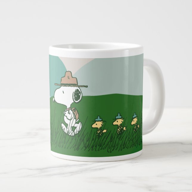 Peanuts | Snoopy Leader of the Pack Large Coffee Mug (Front Right)