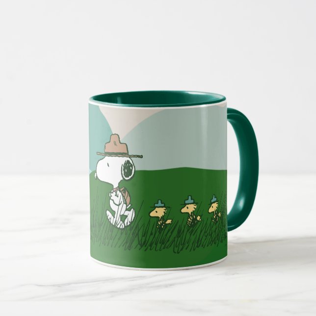 Peanuts | Snoopy Leader of the Pack Mug (Front Right)