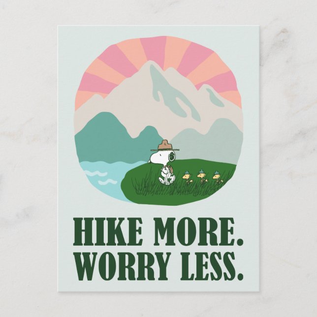 Peanuts | Snoopy Leader of the Pack Postcard (Front)