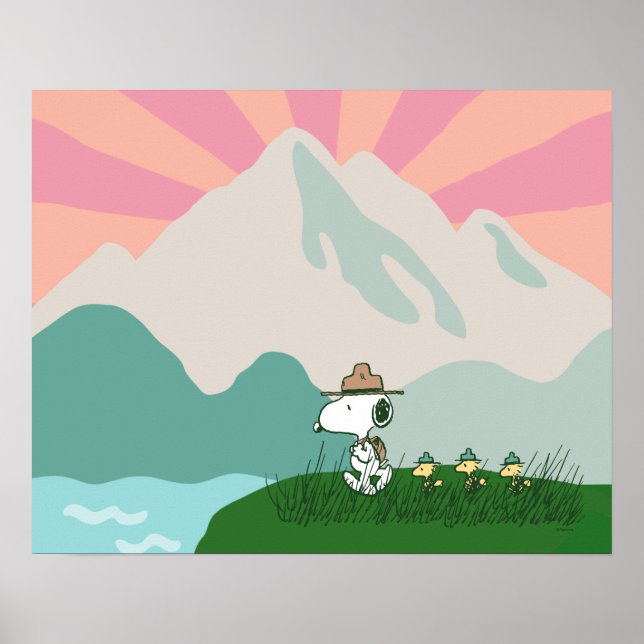 Peanuts | Snoopy Leader of the Pack Poster (Front)