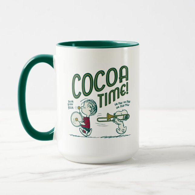 Peanuts | Snoopy & Linus Cocoa Time Mug (Left)
