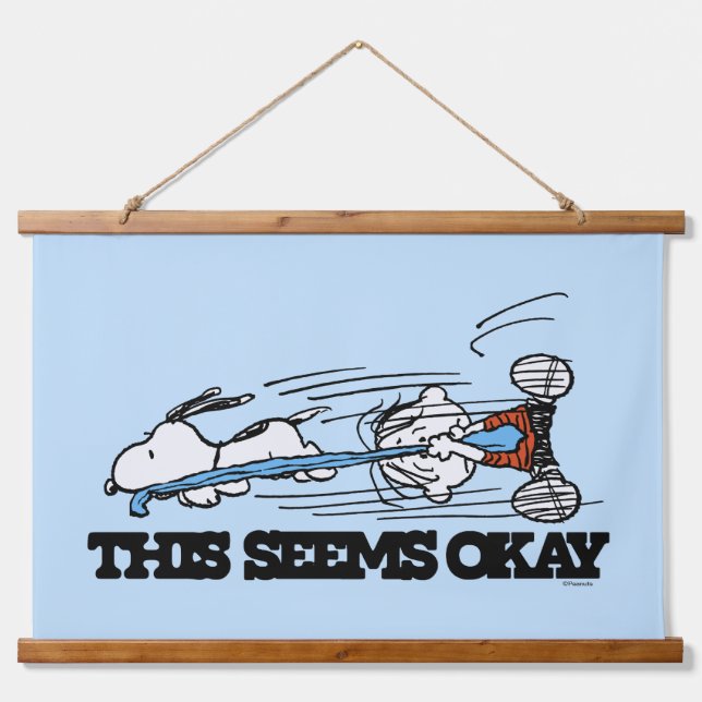 Peanuts | Snoopy & Linus Hanging Tapestry (Front)