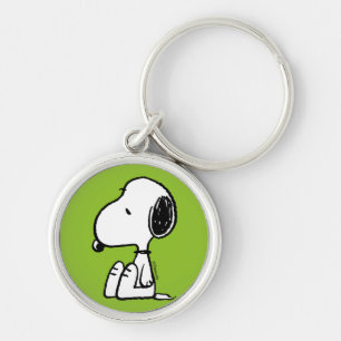 Peanuts Snoopy Looking Down Key Ring