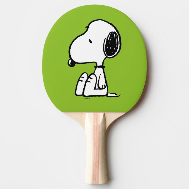 Peanuts | Snoopy Looking Down Ping Pong Paddle (Front)