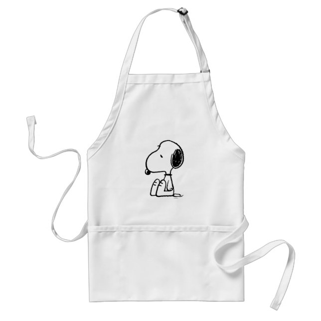 Peanuts | Snoopy Looking Down Standard Apron (Front)