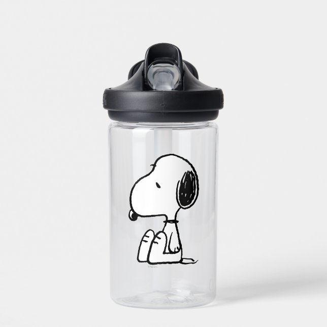 Peanuts | Snoopy Looking Down Water Bottle (Front)