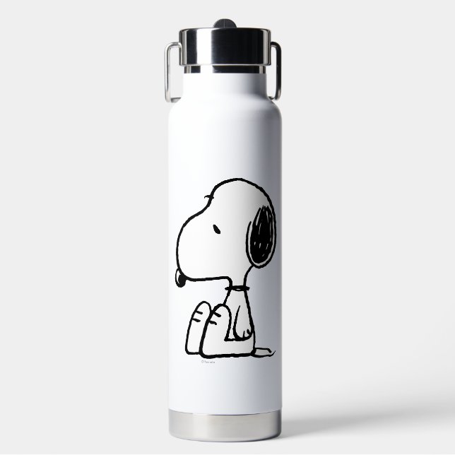Peanuts | Snoopy Looking Down Water Bottle (Front)