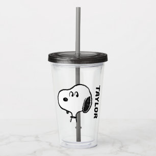 Peanuts Snoopy Looks Acrylic Tumbler