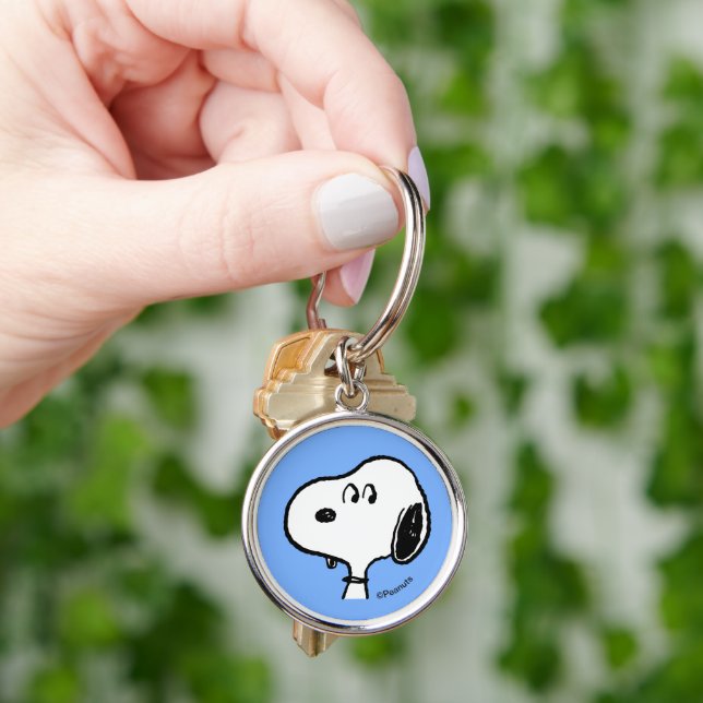 Peanuts | Snoopy Looks Key Ring (Hand)