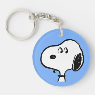Peanuts Snoopy Looks Key Ring