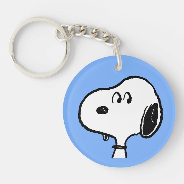 Peanuts | Snoopy Looks Key Ring (Front)