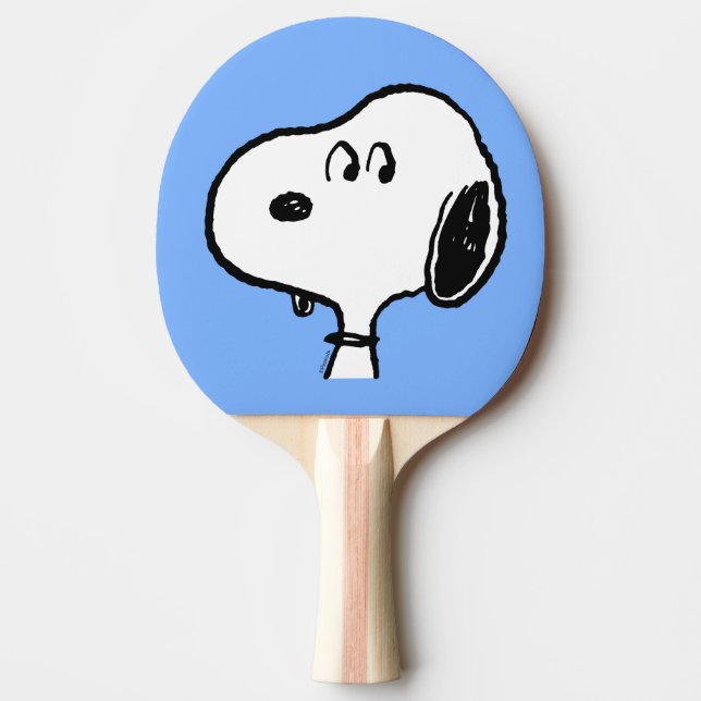 Peanuts | Snoopy Looks Ping Pong Paddle (Front)