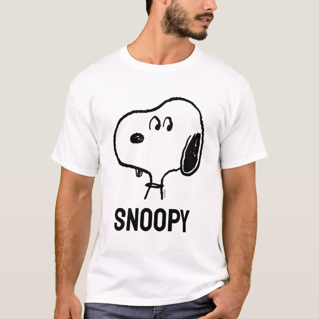Peanuts | Snoopy Looks T-Shirt (Front)