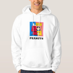 Peanuts Snoopy & Lucy Half & Half Hoodie
