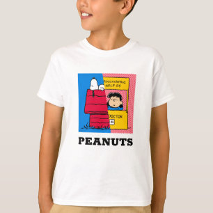 Peanuts Snoopy & Lucy Half & Half T-Shirt