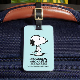 Peanuts   Snoopy Luggage Tag
