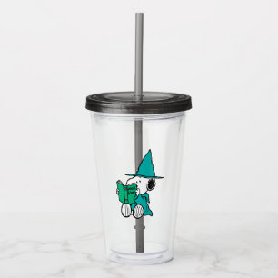 Peanuts Snoopy Magic Potions Halloween Acrylic Tumbler
