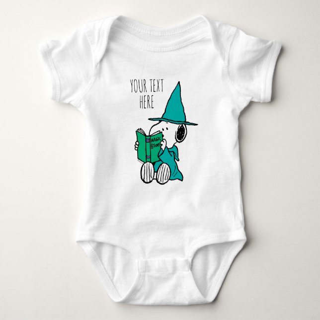 Peanuts Snoopy Magic Potions Halloween Baby Bodysuit (Front)