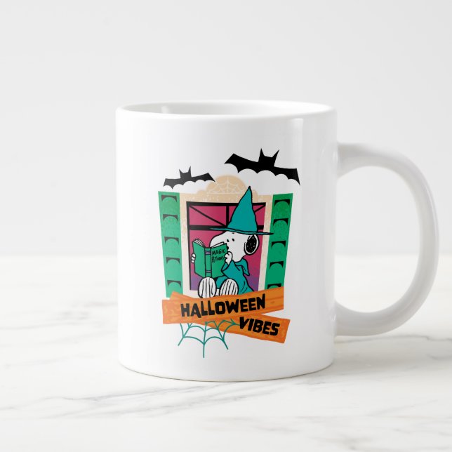 Peanuts Snoopy Magic Potions Halloween Large Coffee Mug (Right)