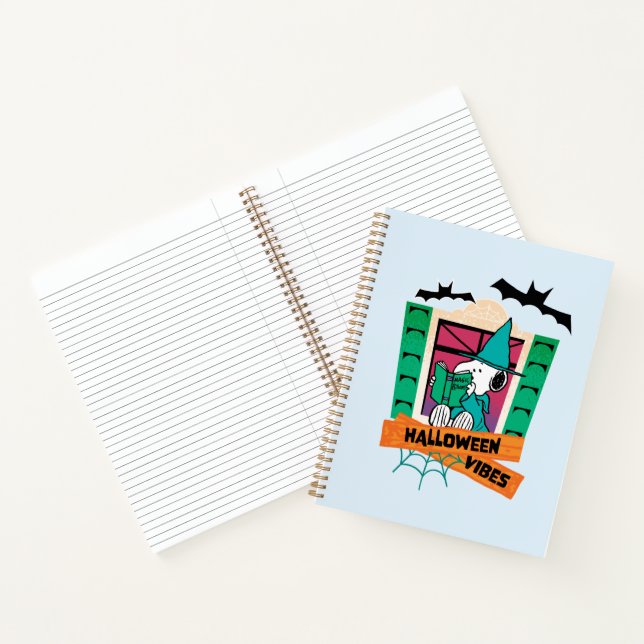 Peanuts Snoopy Magic Potions Halloween Notebook (Inside)