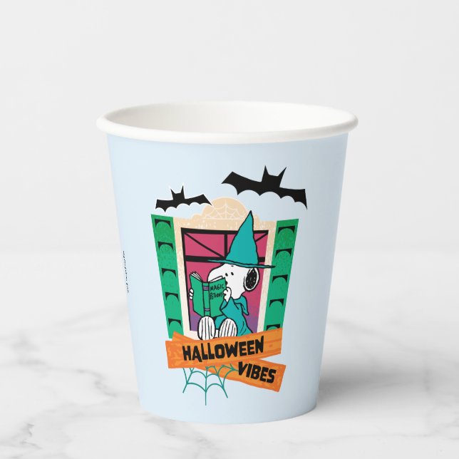 Peanuts Snoopy Magic Potions Halloween Paper Cups (Front)