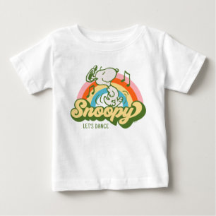 Peanuts   Snoopy Music Rainbow Baby T-Shirt