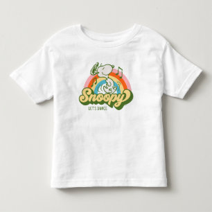 Peanuts   Snoopy Music Rainbow Toddler T-Shirt